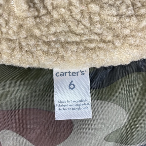 EUC Boys Carter’s Gray Vest size 6 - Picture 5 of 5